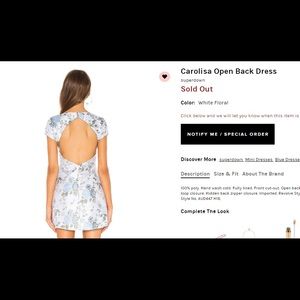 Superdown Floral Mini dress